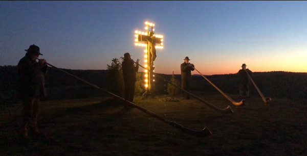 Foto der Original Eifeler Alphornissen